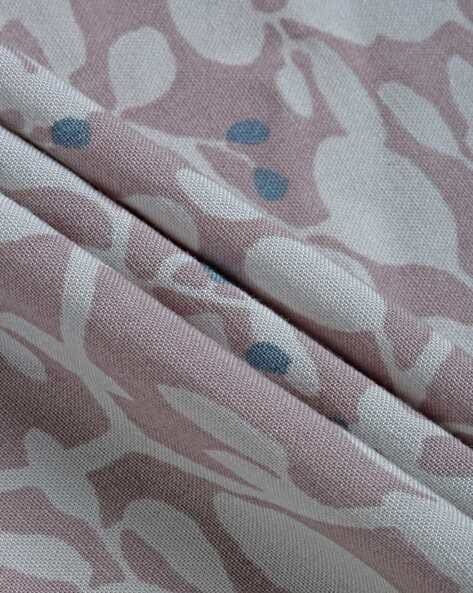 Men Pink Floral Print Shirt