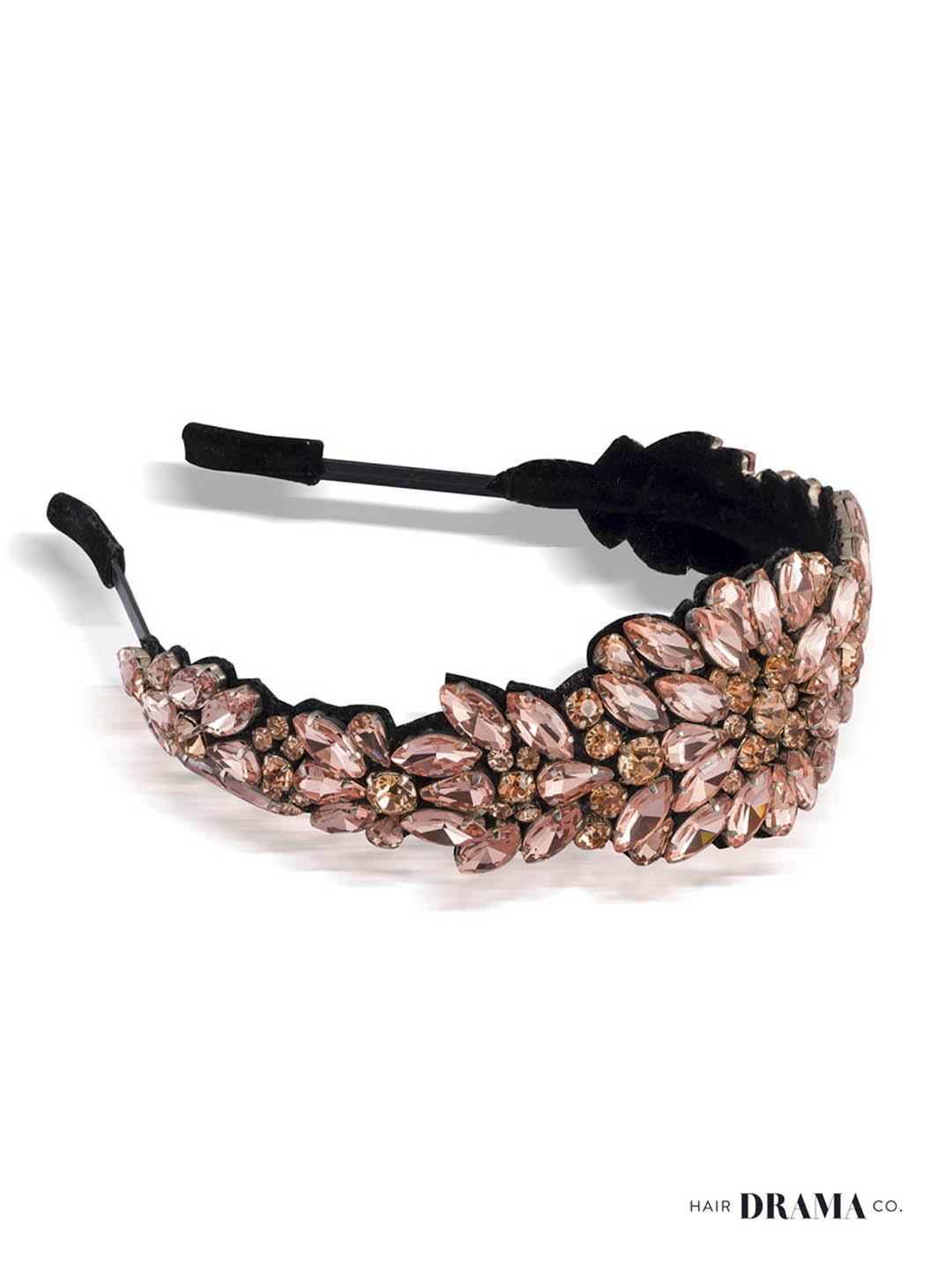Women Rose Gold Rosemary Broad Headband