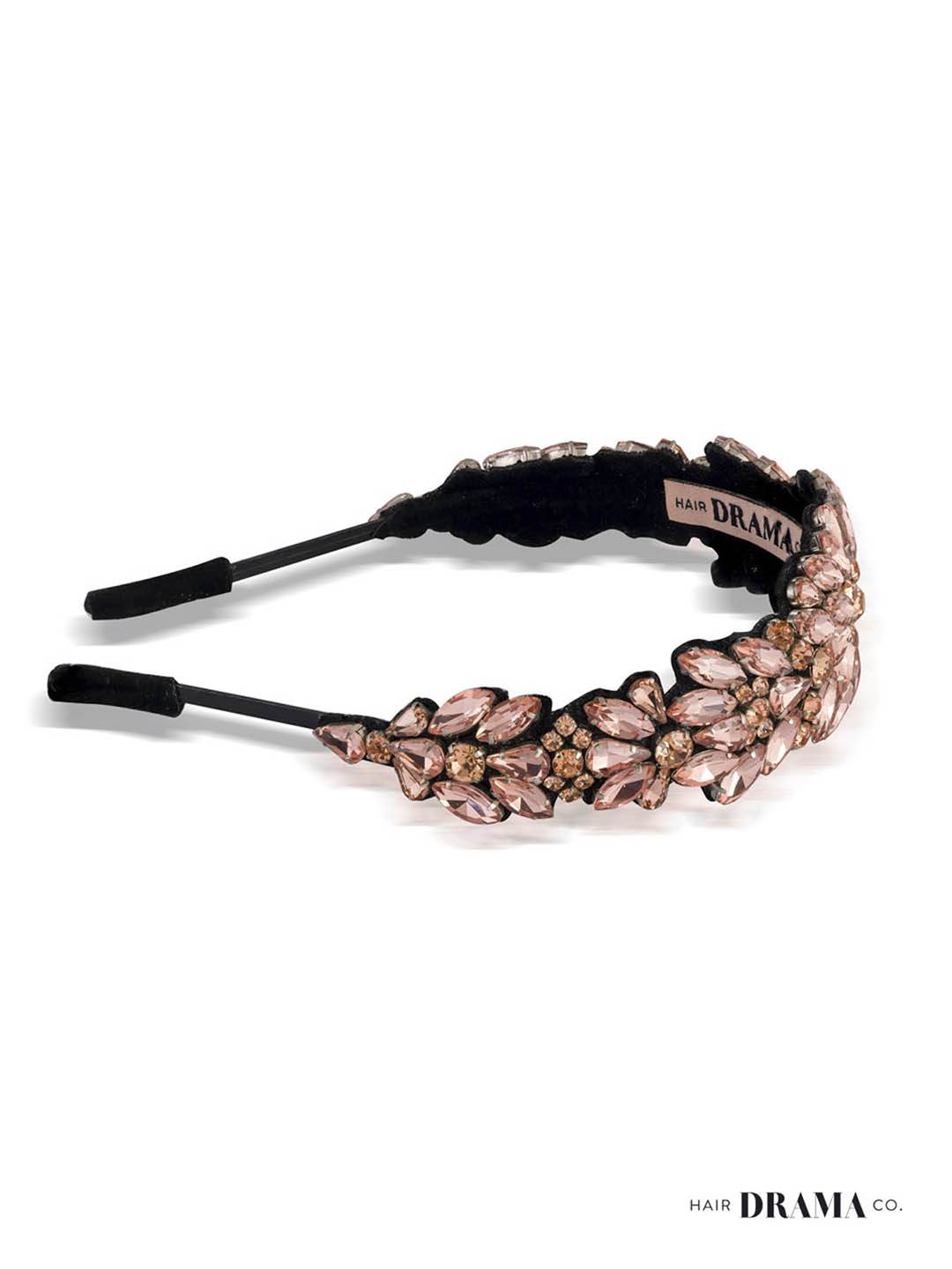 Women Rose Gold Rosemary Broad Headband