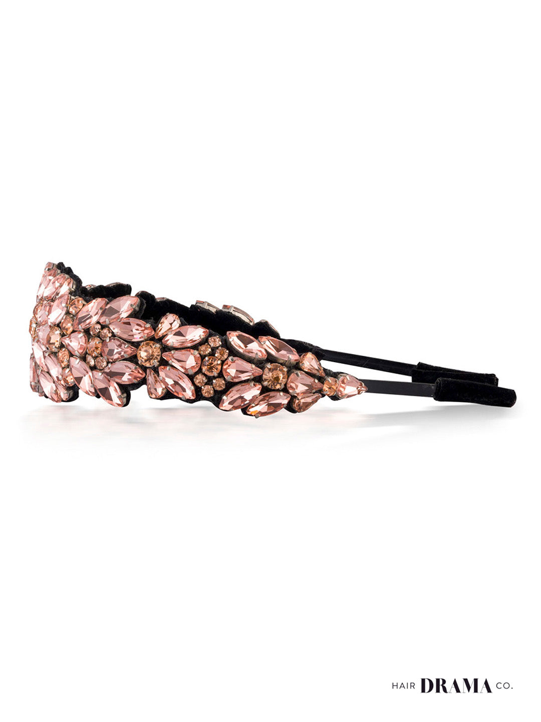 Women Rose Gold Rosemary Broad Headband