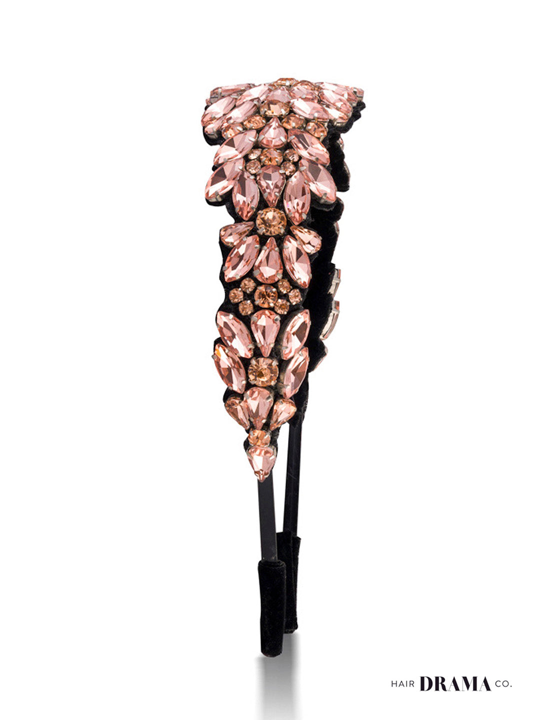 Women Rose Gold Rosemary Broad Headband