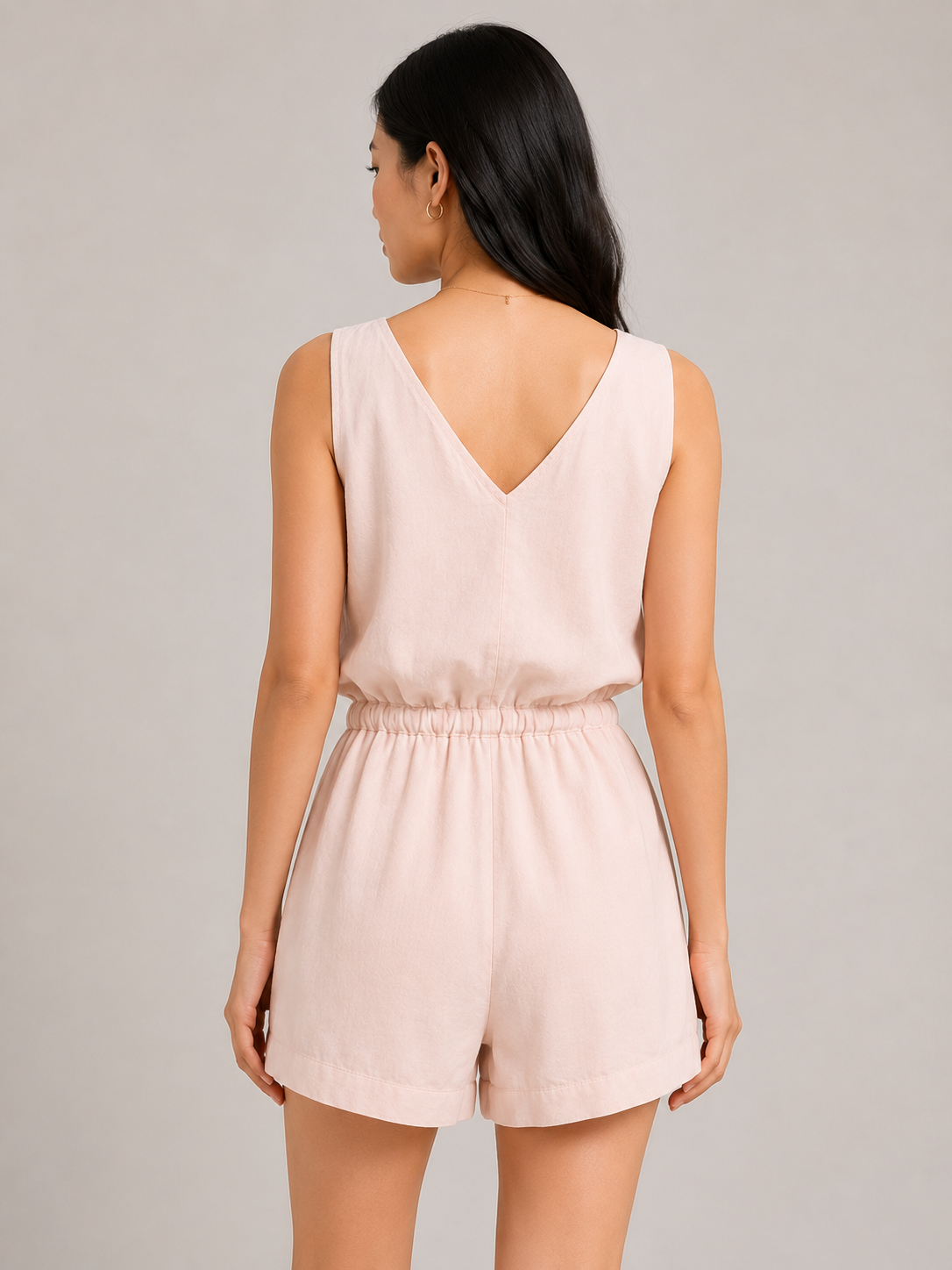 Women Pink Modern Romper