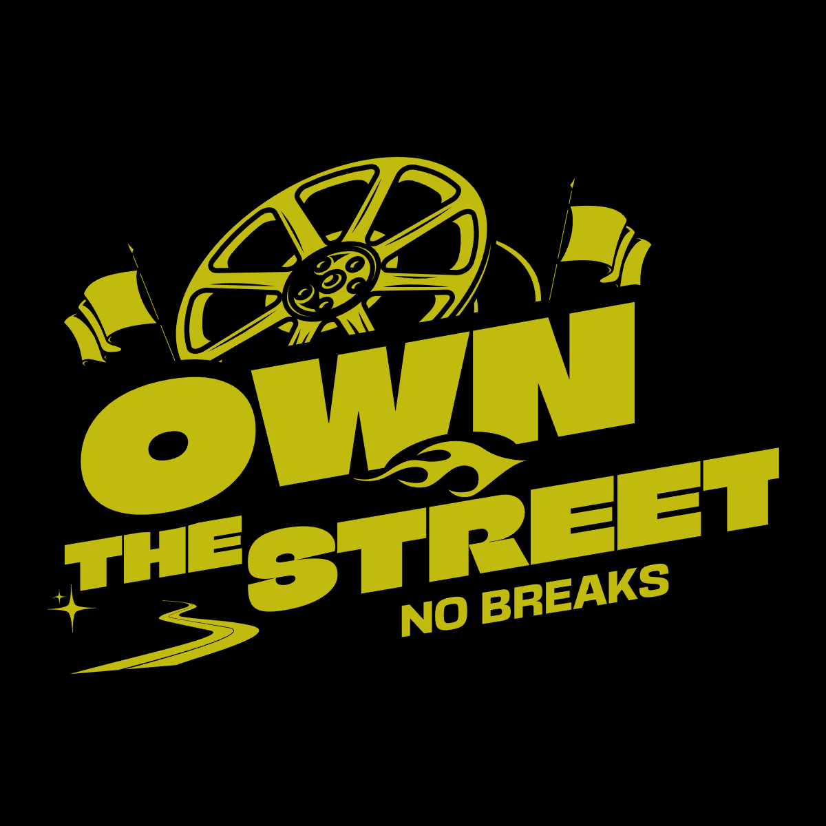 Men Round Neck Cotton T-Shirt