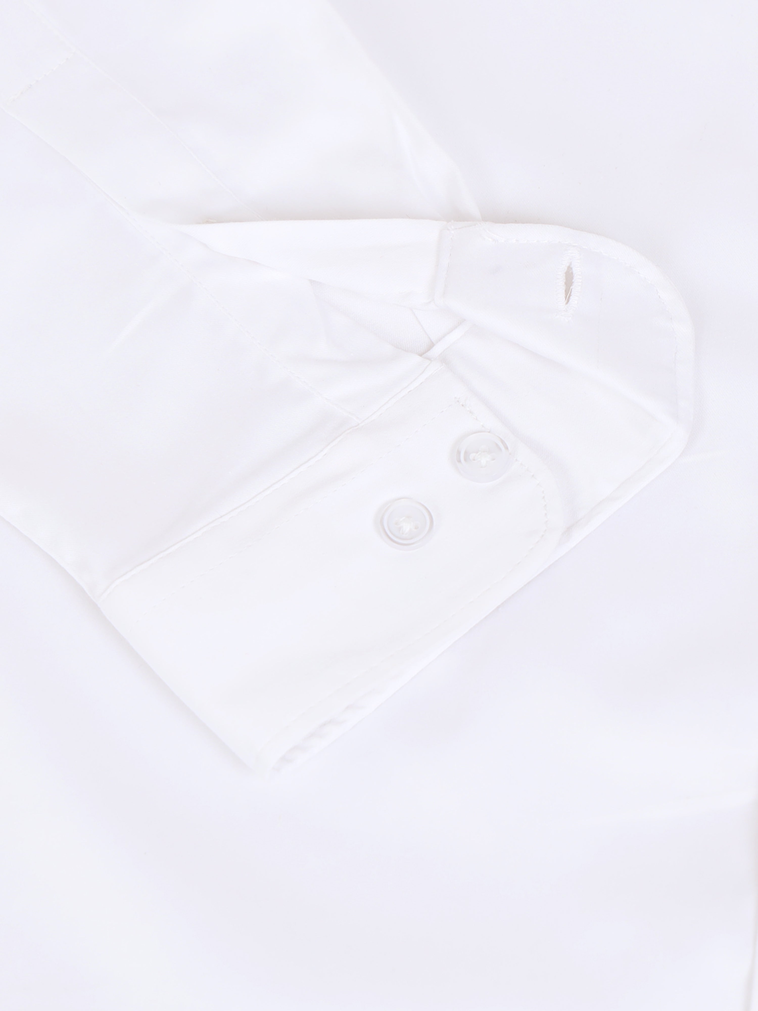 Men White Slim Fit Shirt