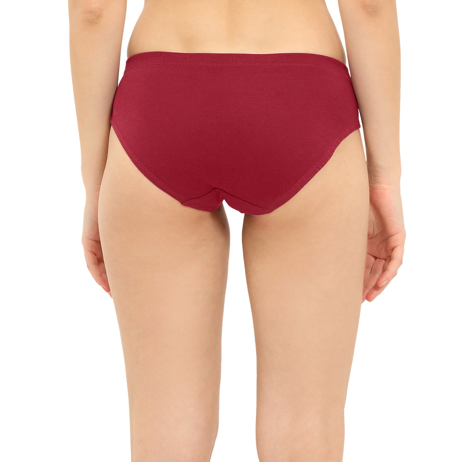 Medium Rise 3/4th Coverage Hipster Panty Pack Of 3