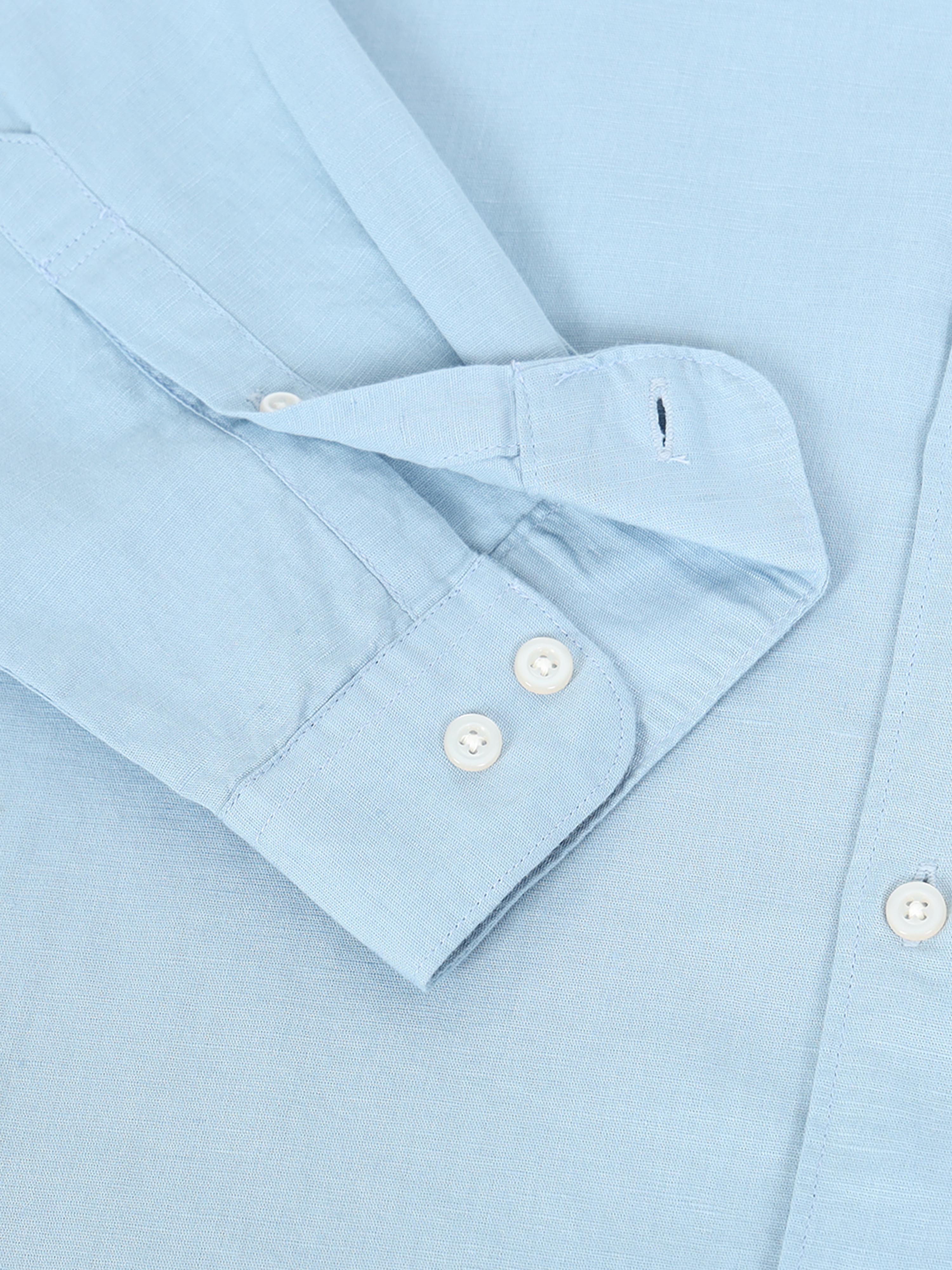 Men Blue Slim Fit Shirt