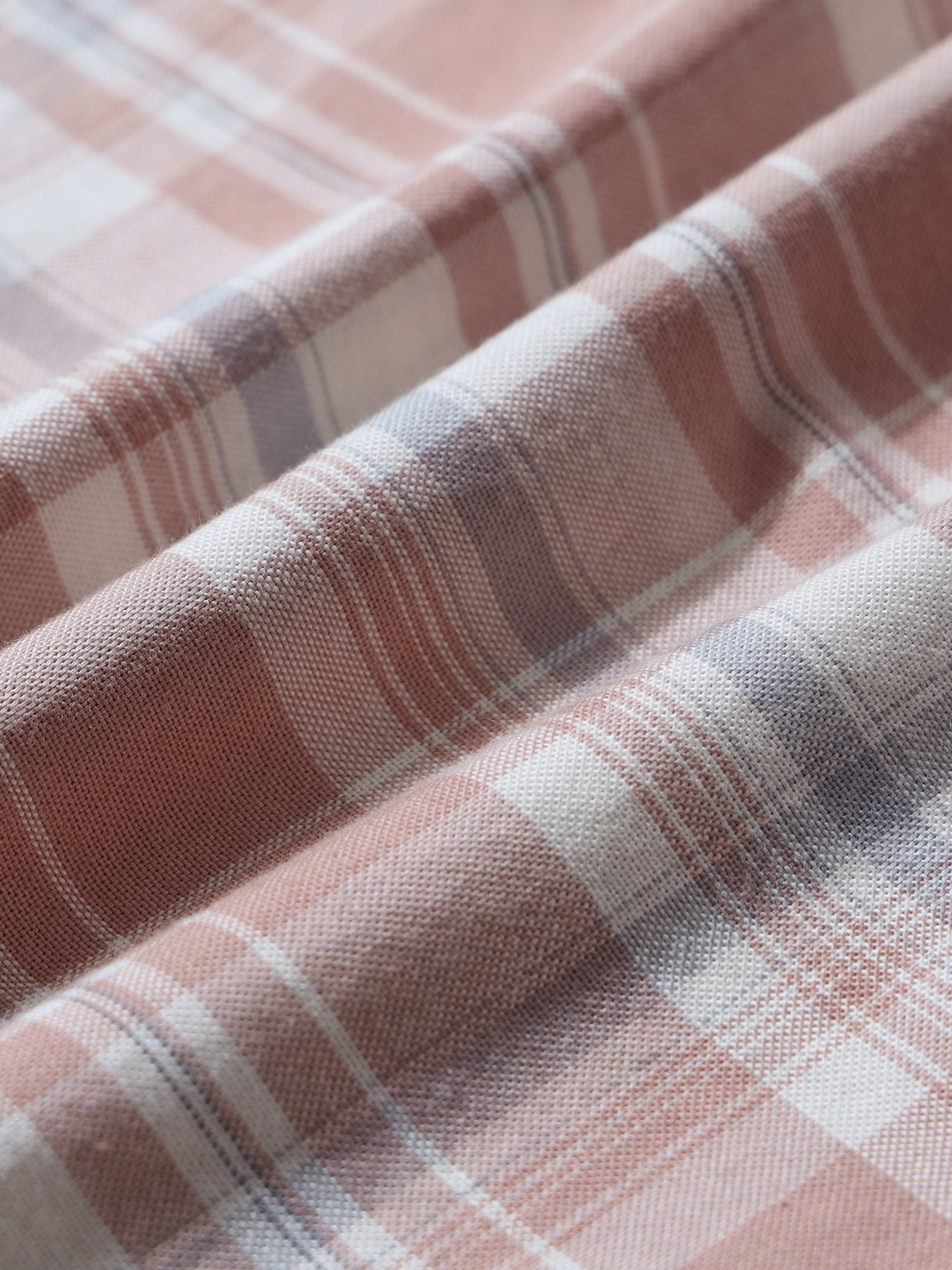 Men Taupe Check Shirt