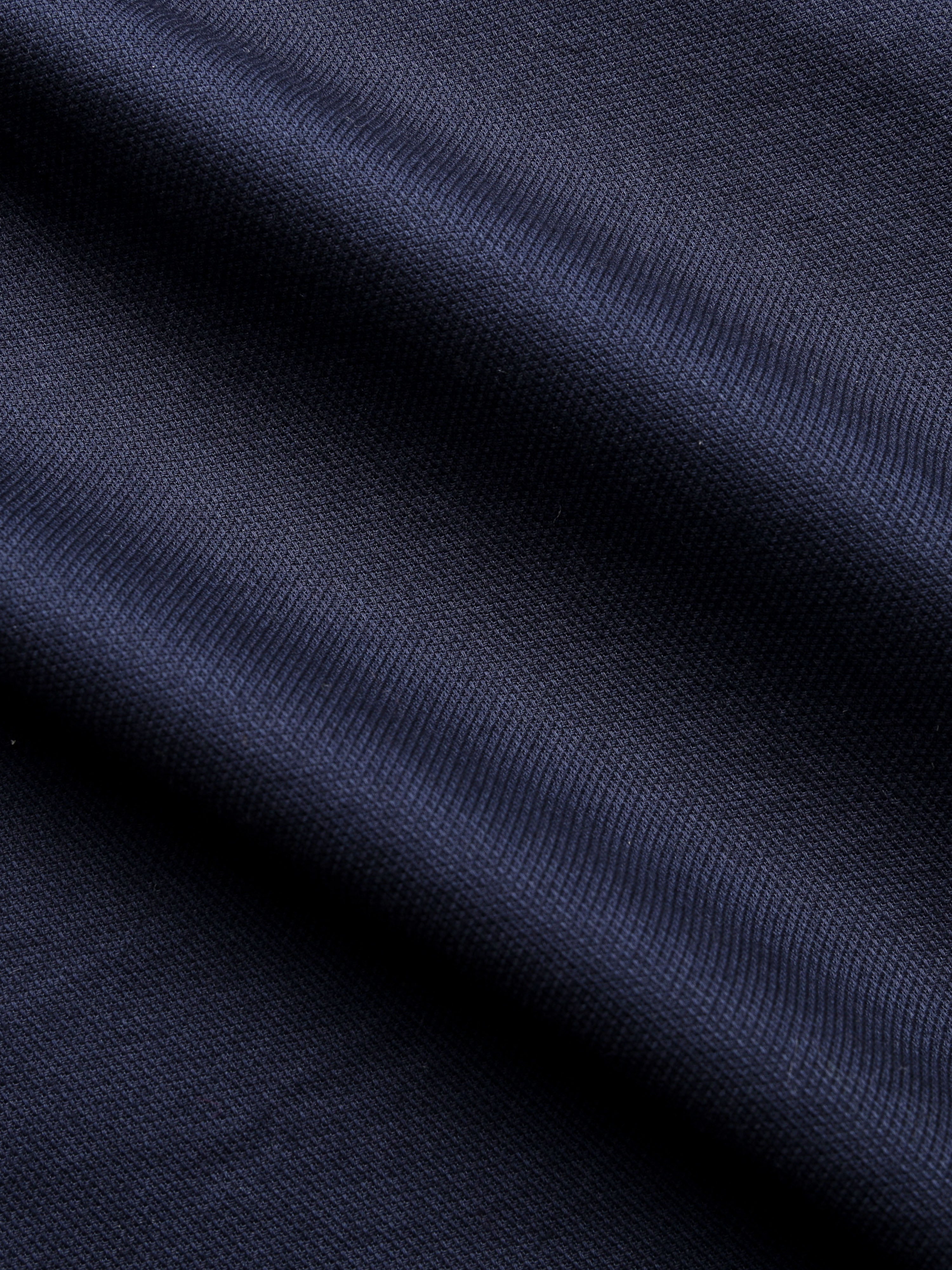 Men Navy Dobby Shirt
