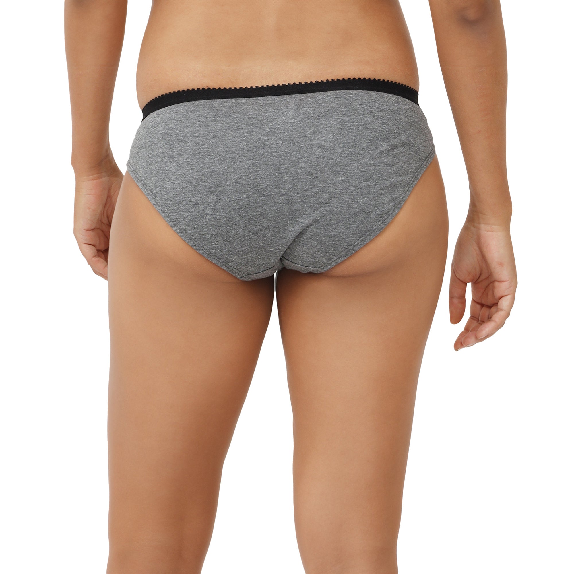 Low Rise Half Coverage Bikini Pack Of 3