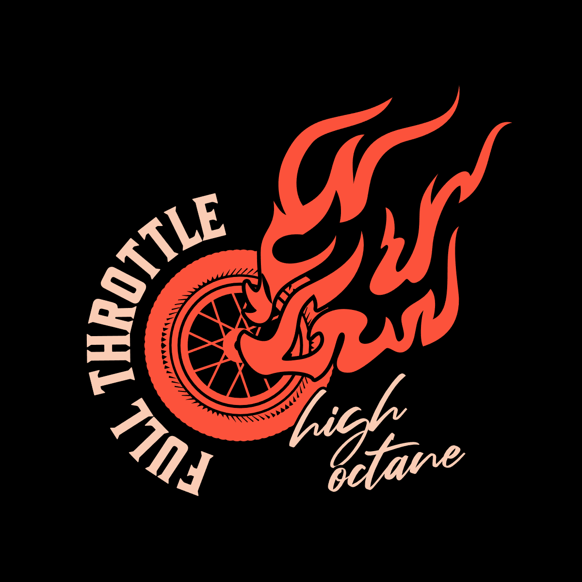 Men Round Neck Cotton T-Shirt