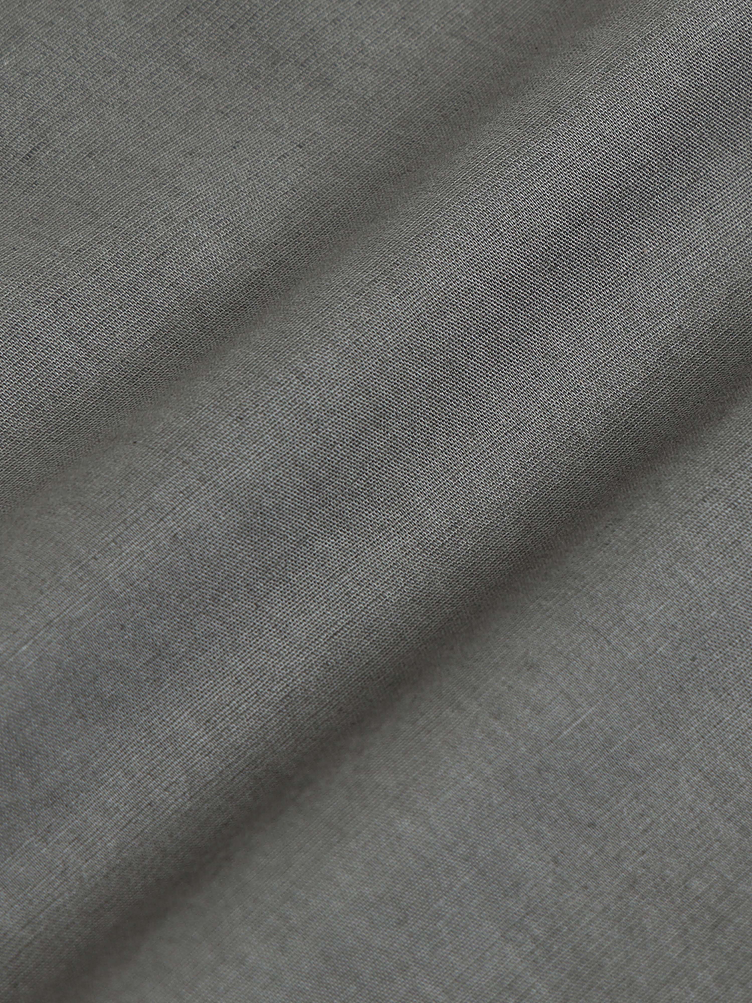 Men Grey Slim Fit Shirt