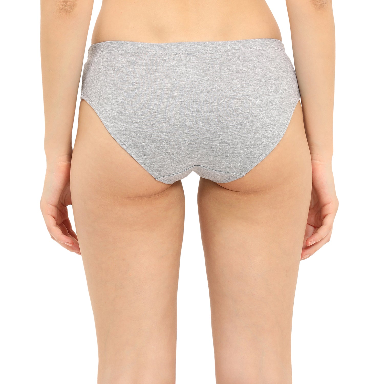 Medium Rise 3/4th Coverage Hipster Panty Pack Of 3