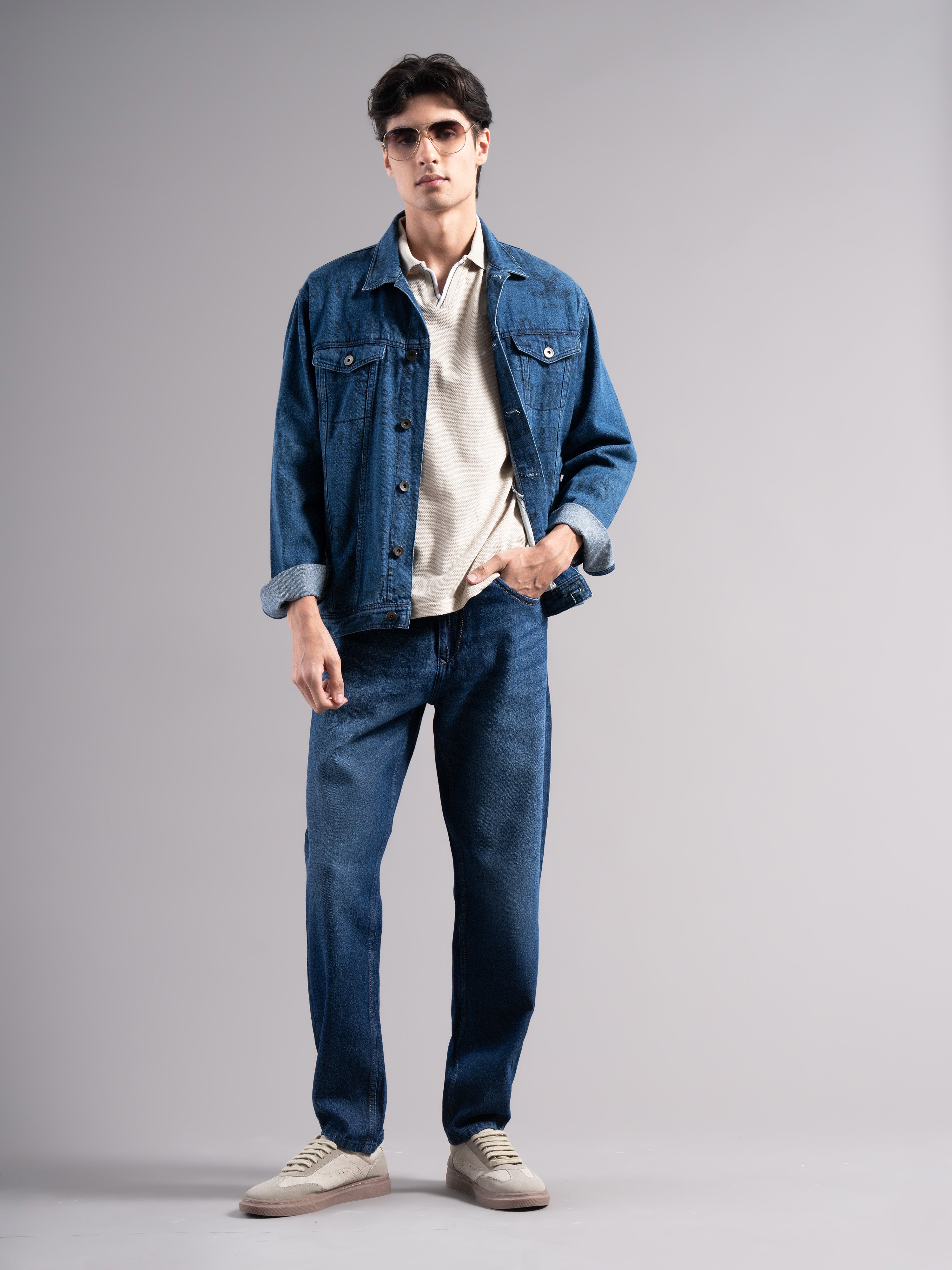 Men Blue Regular Fit Jeans