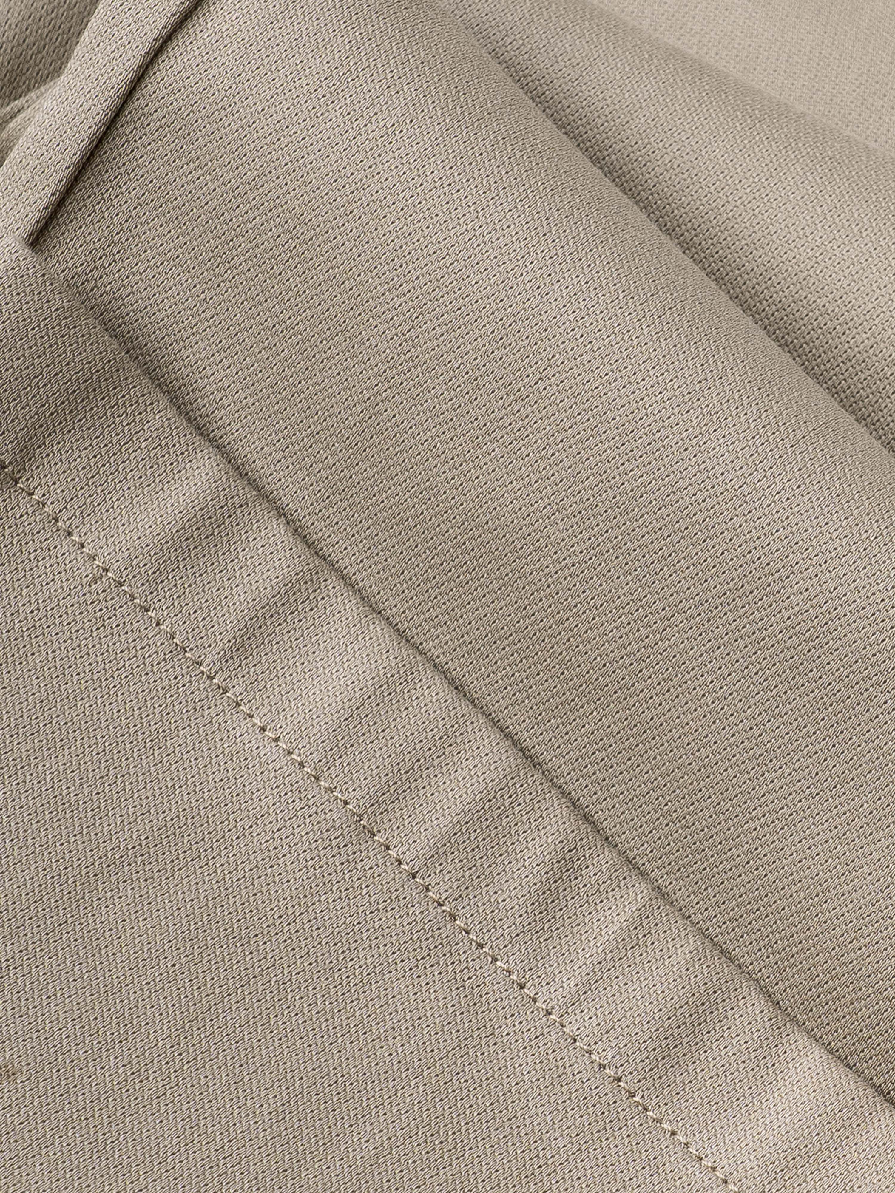 Men Beige Straight Fit Cargo Trouser