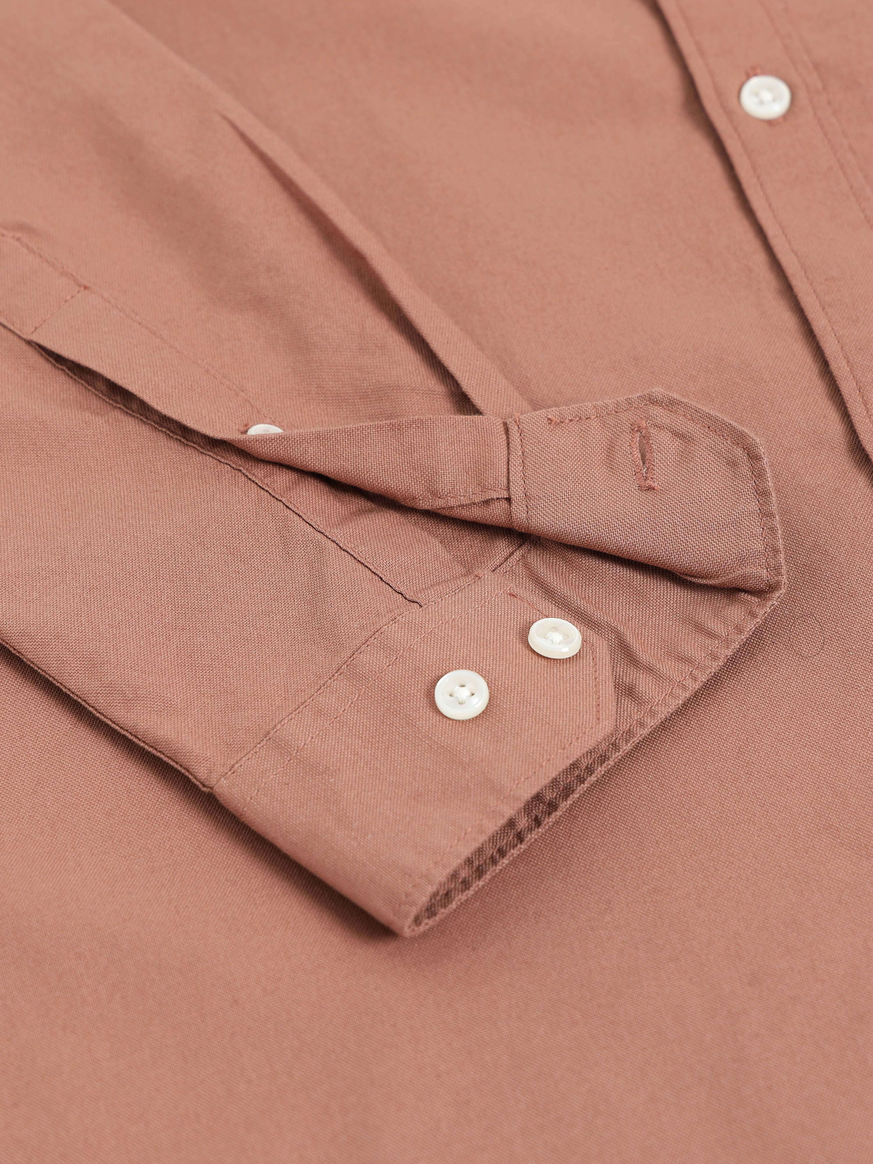 Men Brown Printed Shirt