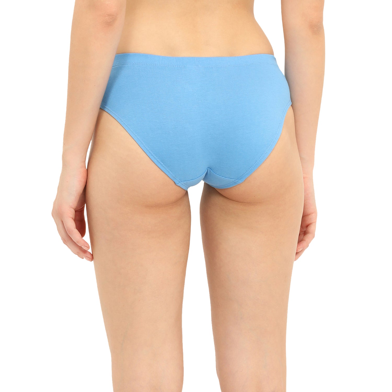 Medium Rise 3/4th Coverage Hipster Panty Pack Of 3