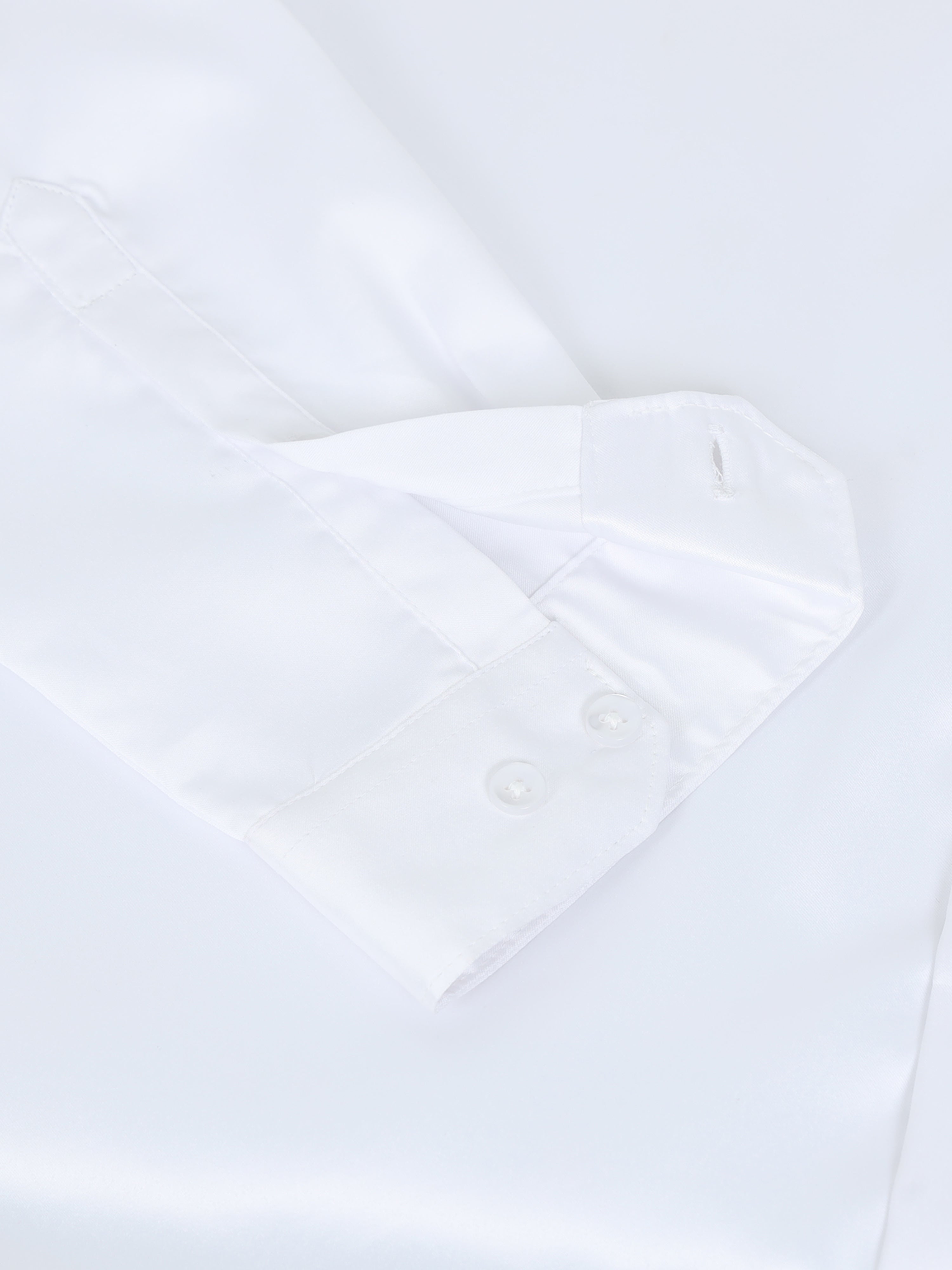Men White Printed Shirt