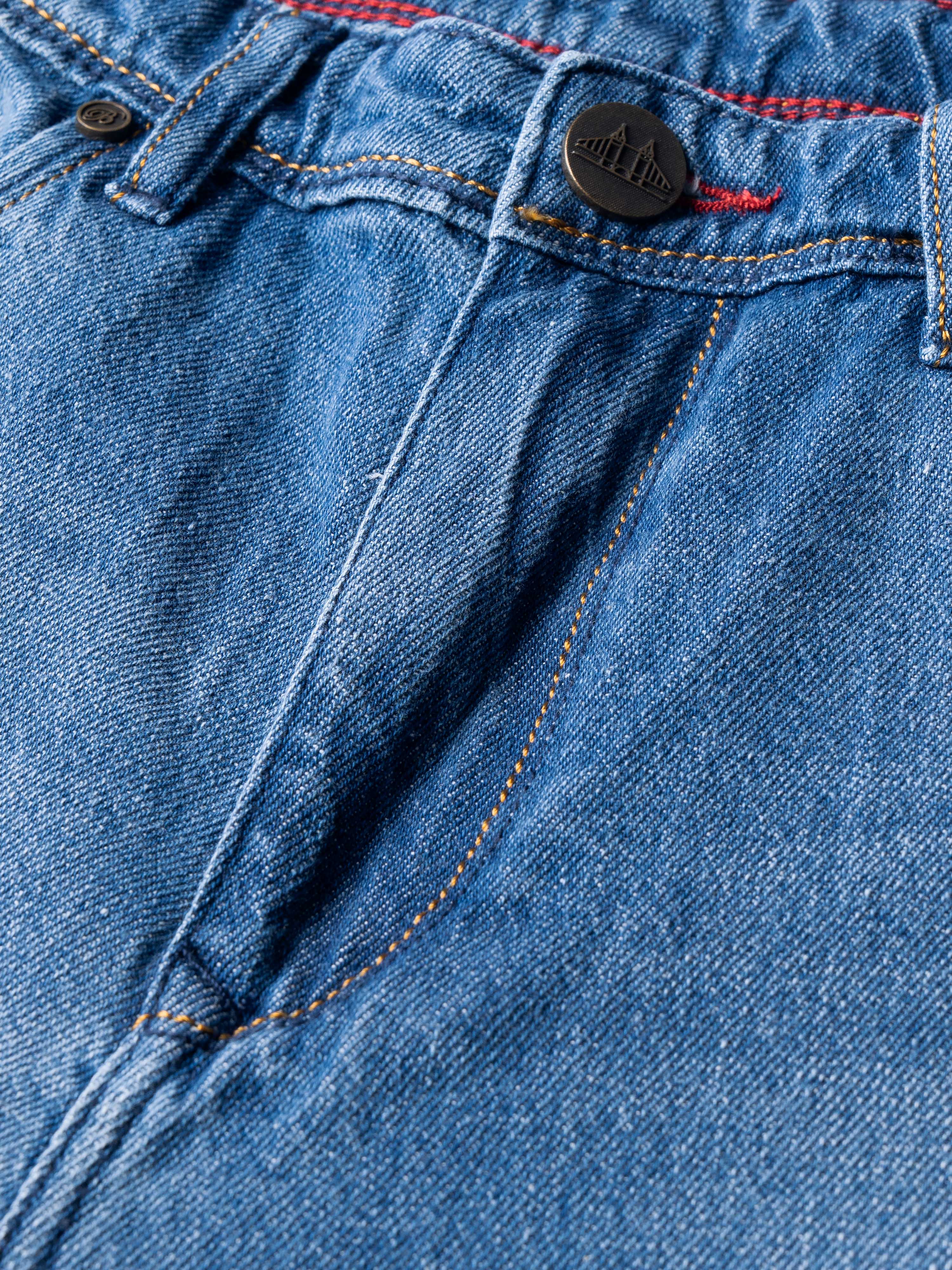 Men Teal Regular Fit Jeans