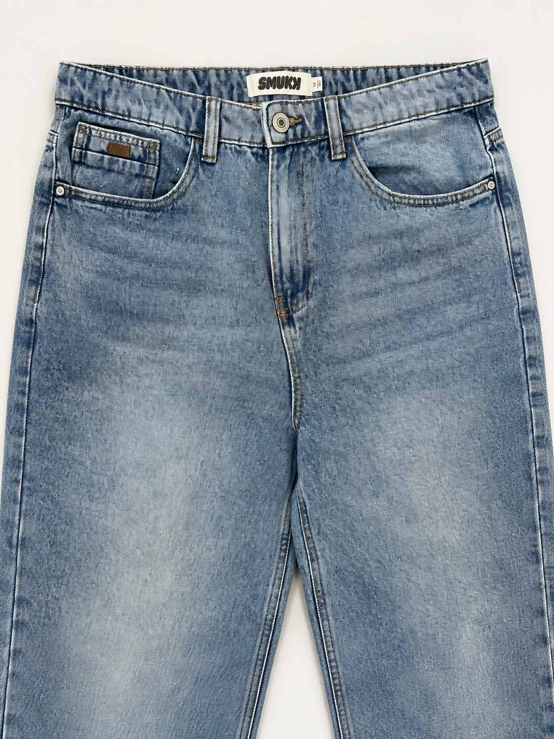 Men Blue Baggy Jeans