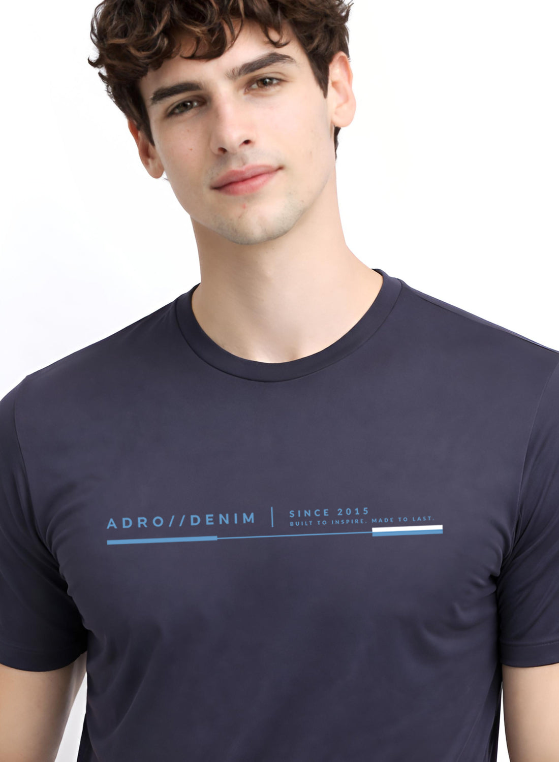 Men Grey Cotton Printed  T-Shirt
