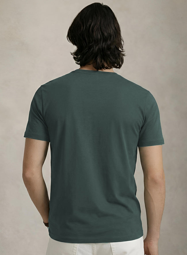 Men Badminton Printed T-Shirt