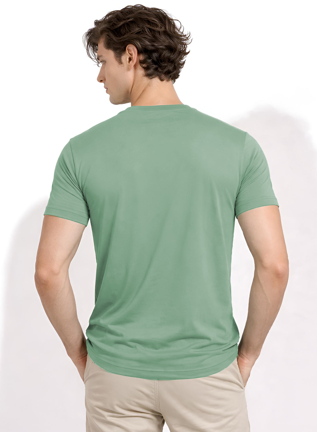 Men Badminton Graphic T-Shirt