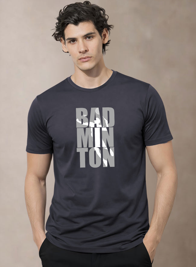 Men Badminton Tshirt
