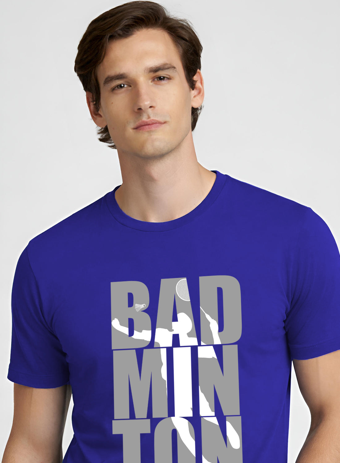 Men Badminton Tshirt