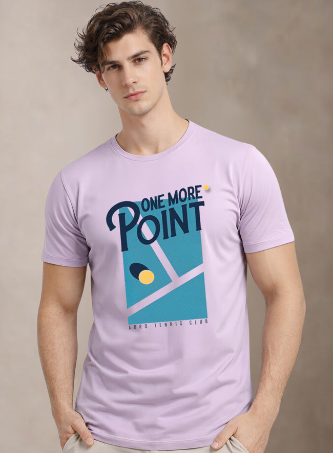 Men Tennis Printed T-Shirt