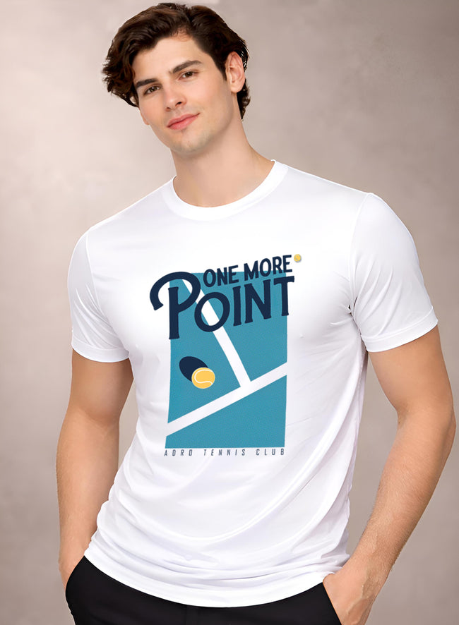 Men Tennis Printed T-Shirt