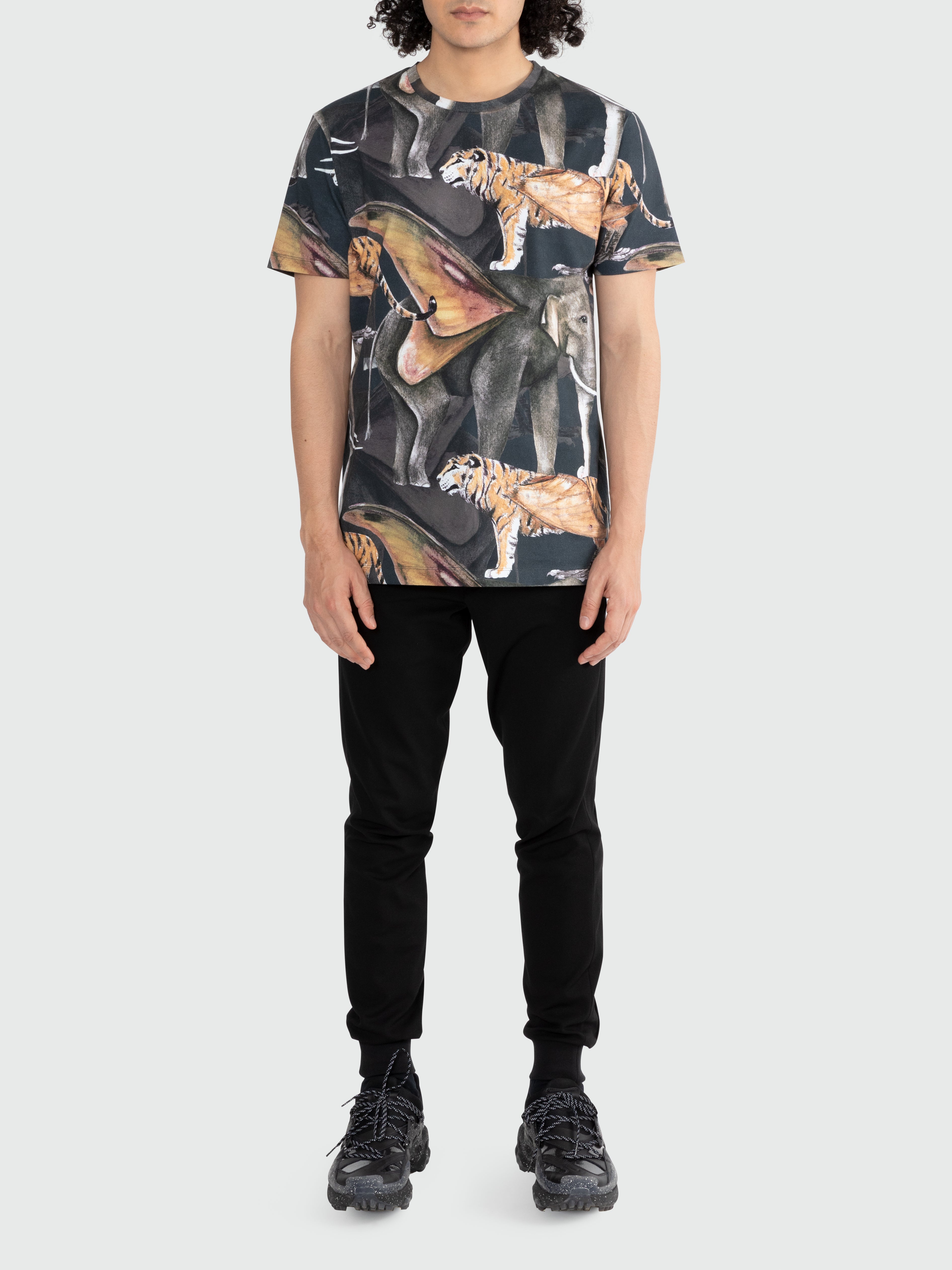 Men Galactic Jungle Tee