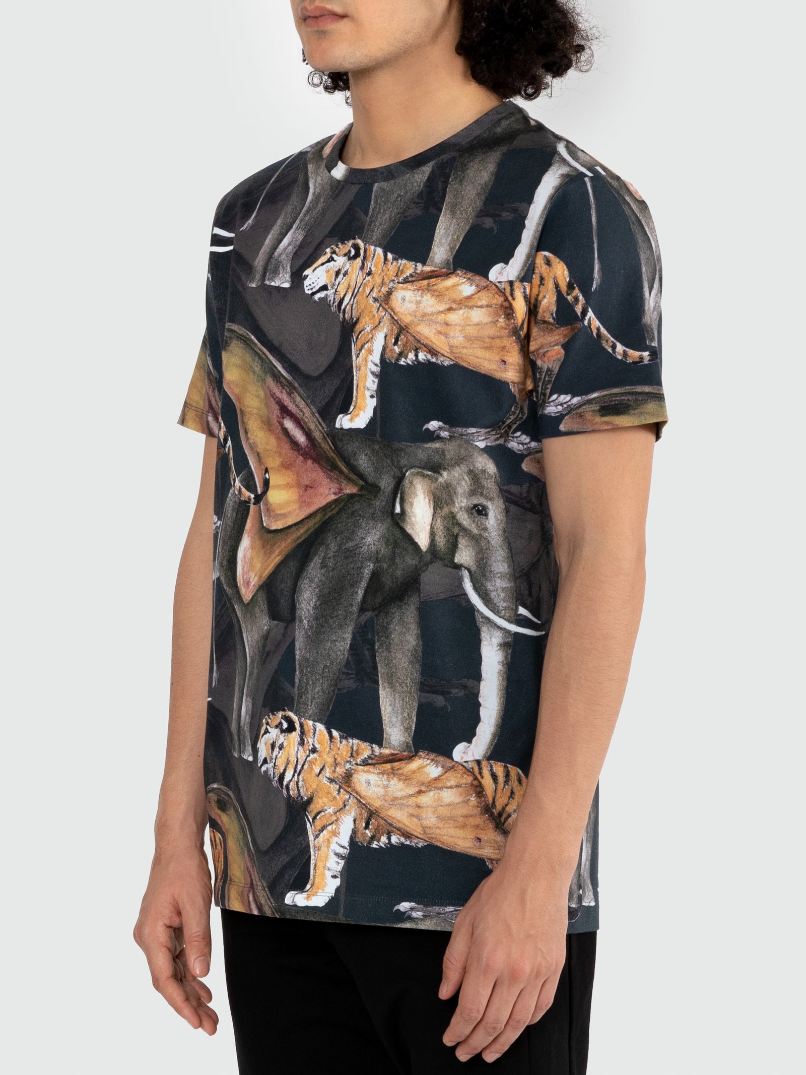 Men Galactic Jungle Tee