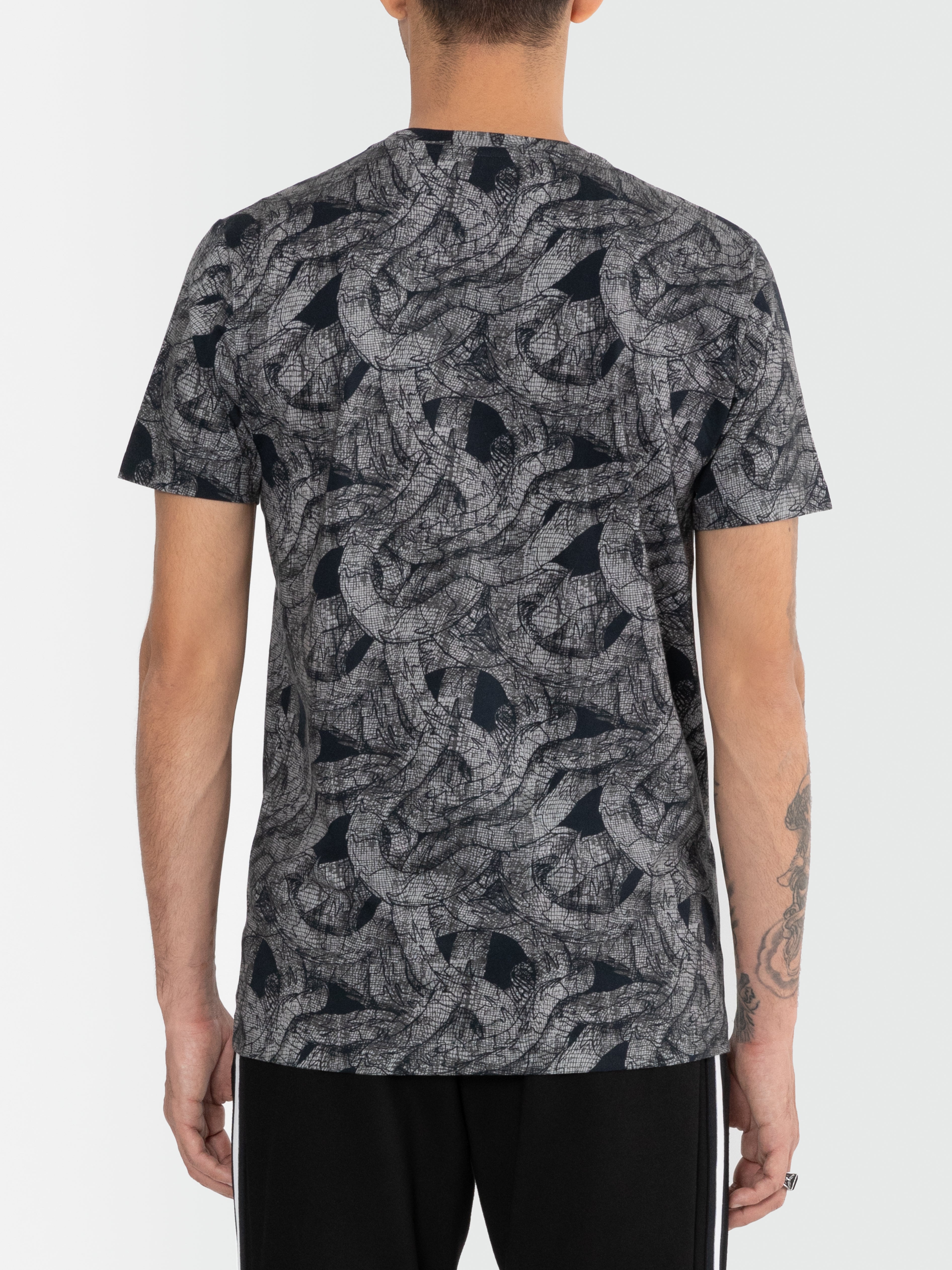 Men Twisted Dragon Tee