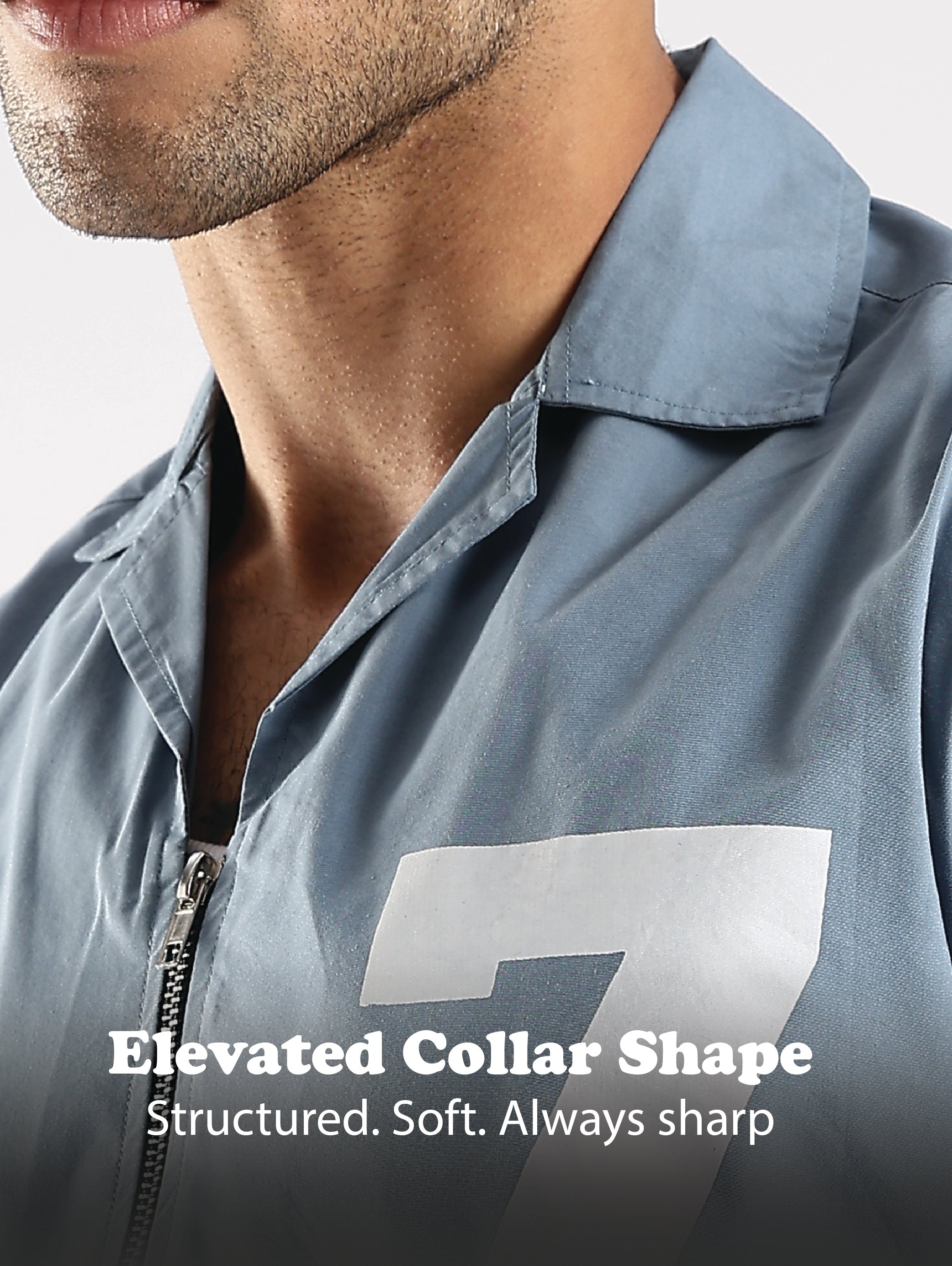 Men Blue Slim Fit Shirt