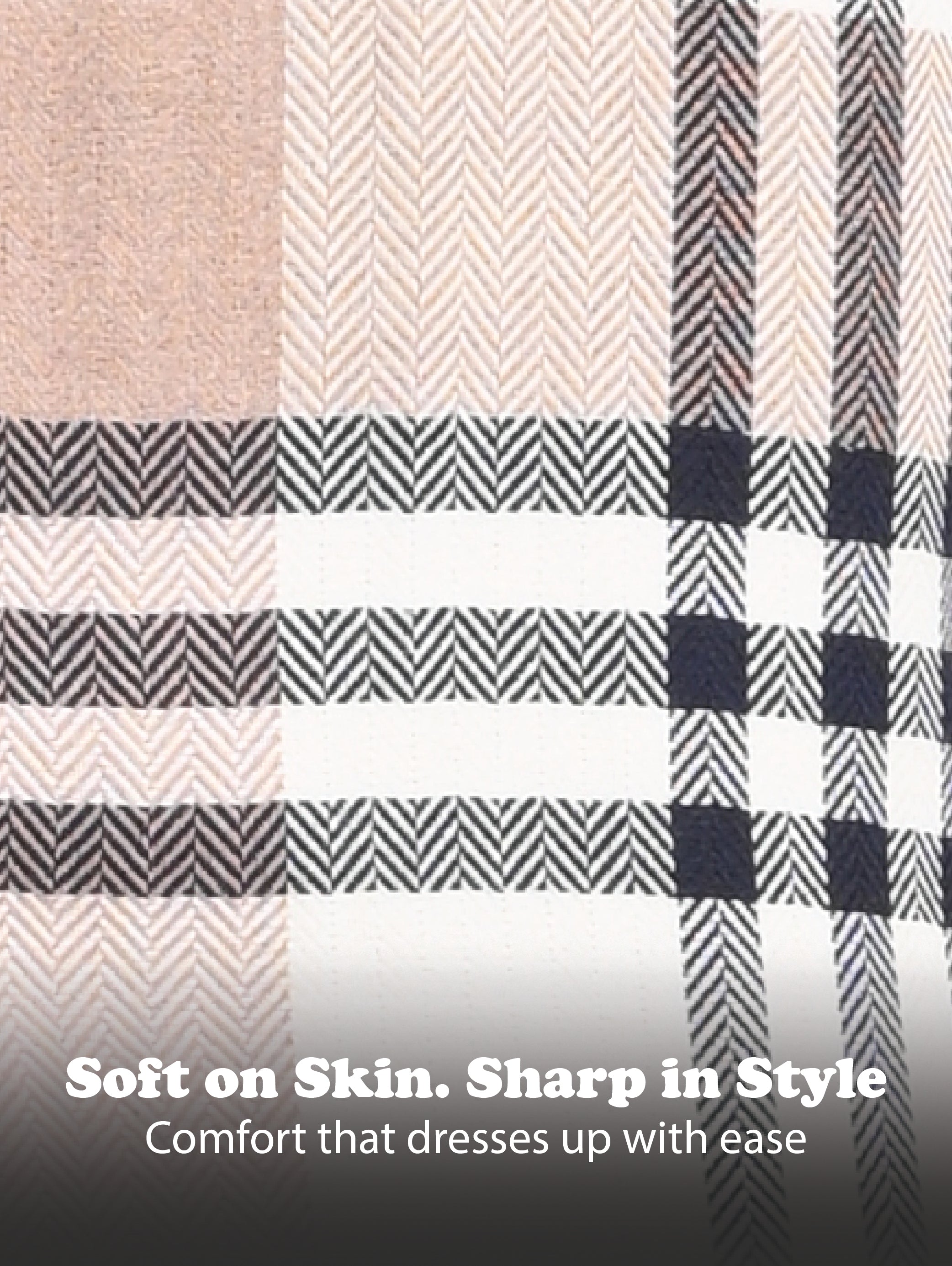 Men Navy Classic Bold Checked Shirt