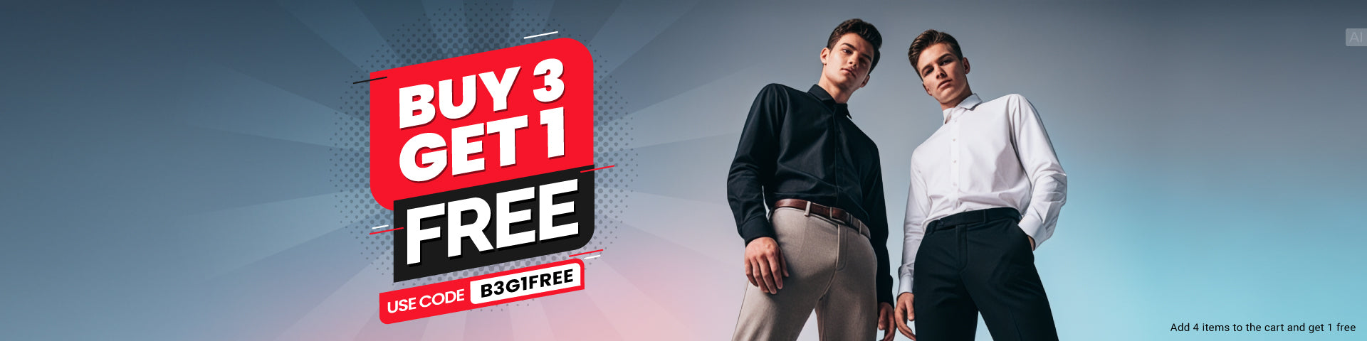 Product promotion banner