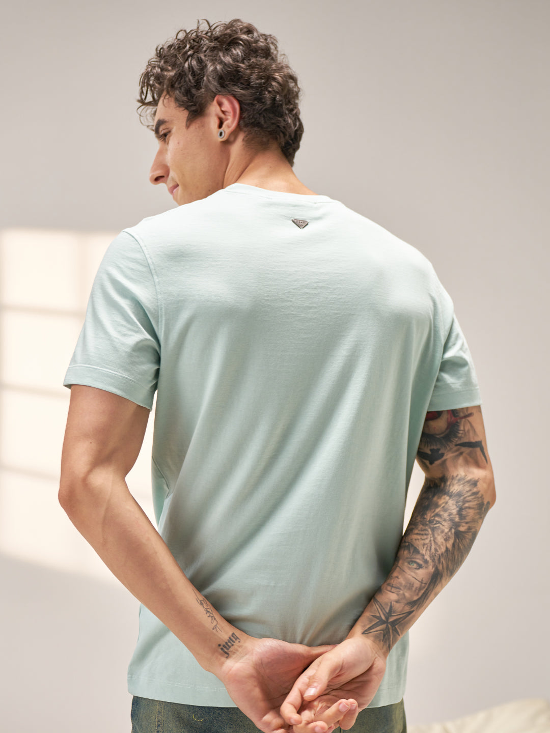 Men Cotton Graphic Printed Tshirt