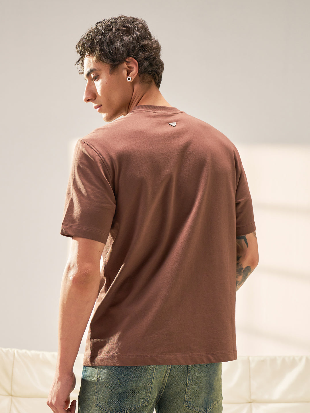 Men Cotton Graphic Printed Tshirt