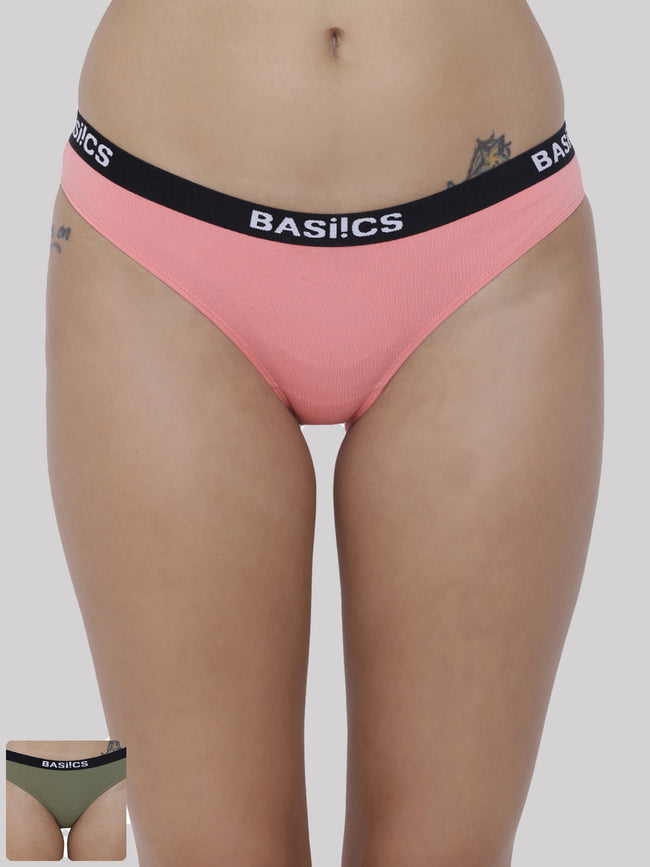Women Dulce Candy Brief Panty Pack of 2