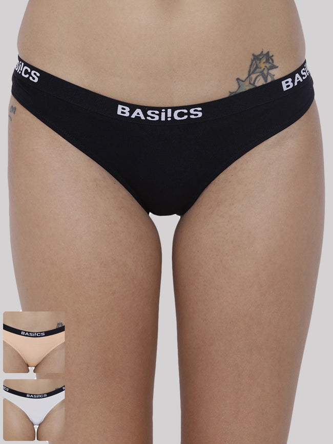 Women Dulce Candy Brief Panty Pack of 3