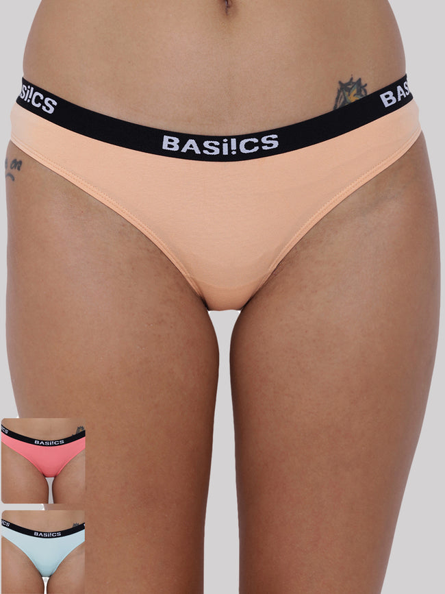 Women Dulce Candy Brief Panty Pack of 3