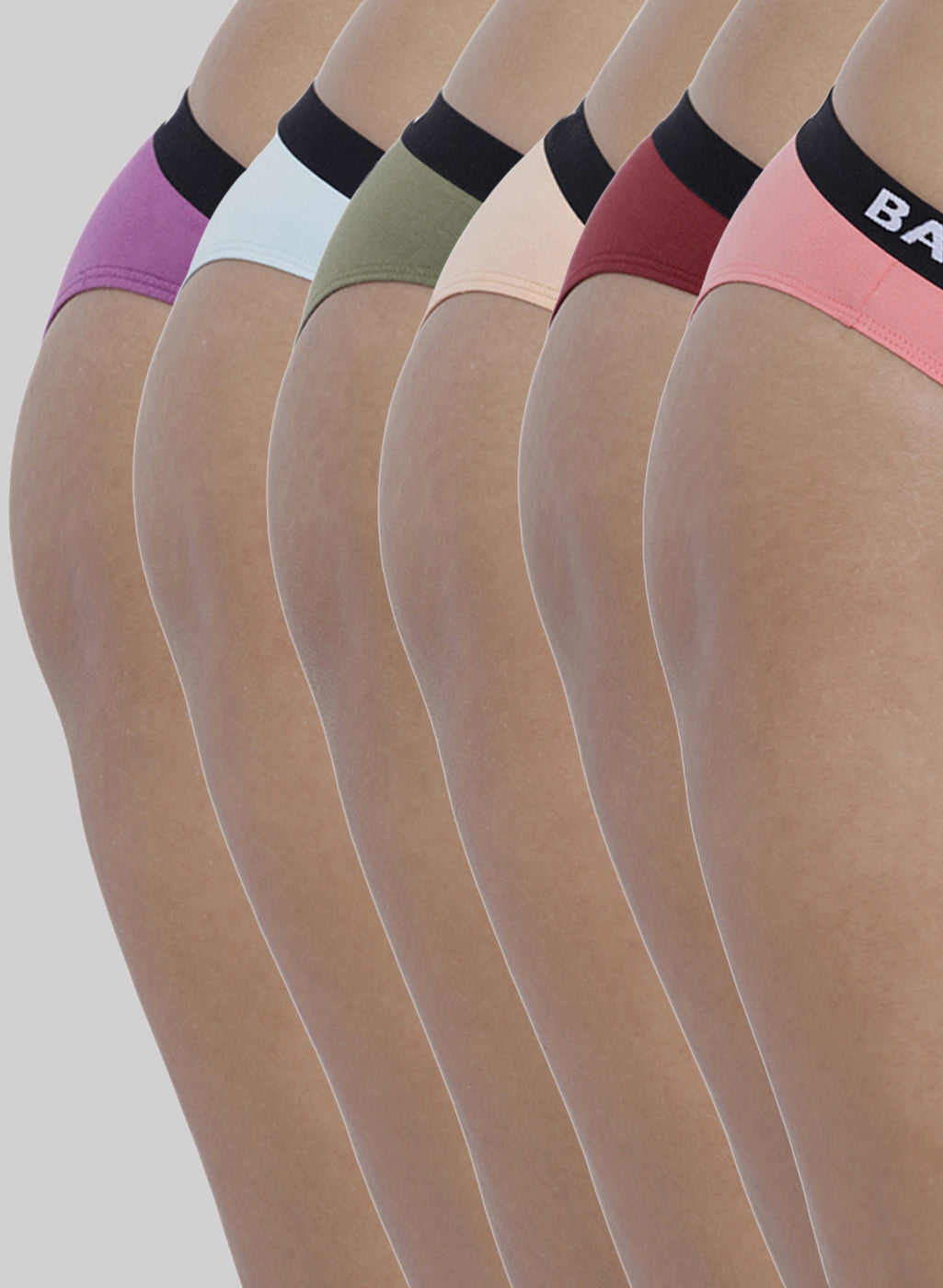 Women Dulce Candy Brief Panty Pack of 6