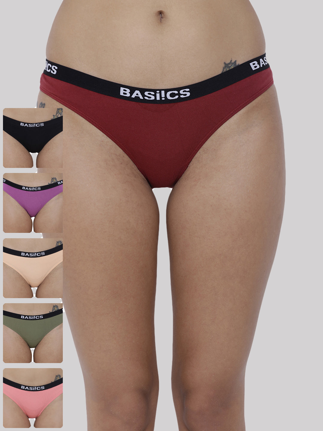 Women Dulce Candy Brief Panty Pack of 6