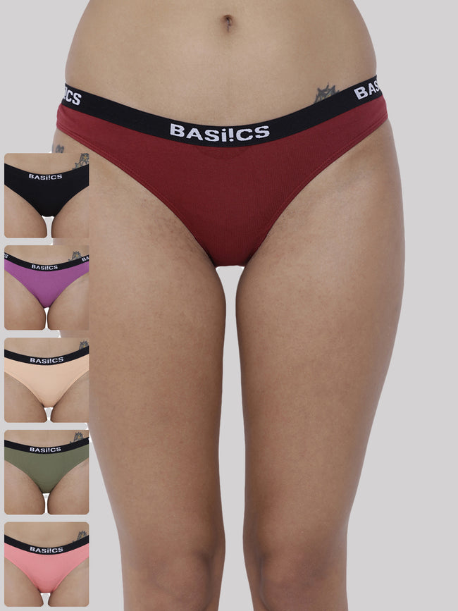 Women Dulce Candy Brief Panty Pack of 6
