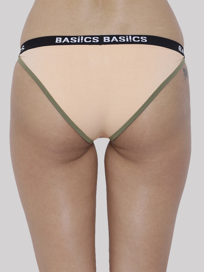 Women Moda Fashionable Brief Panty Pack of 2