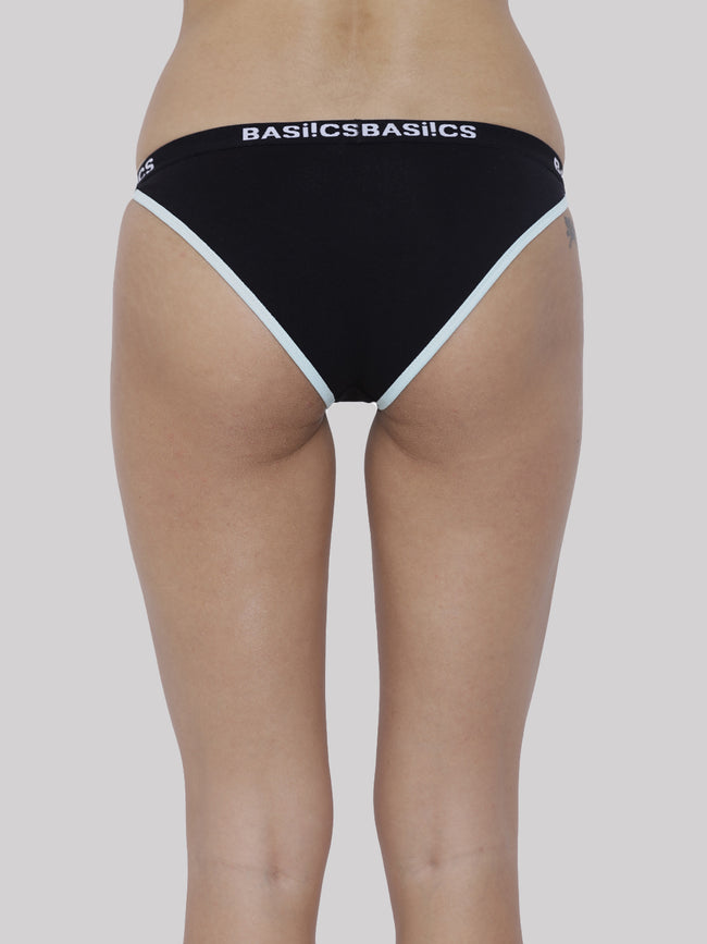 Women Moda Fashionable Brief Panty Pack of 3