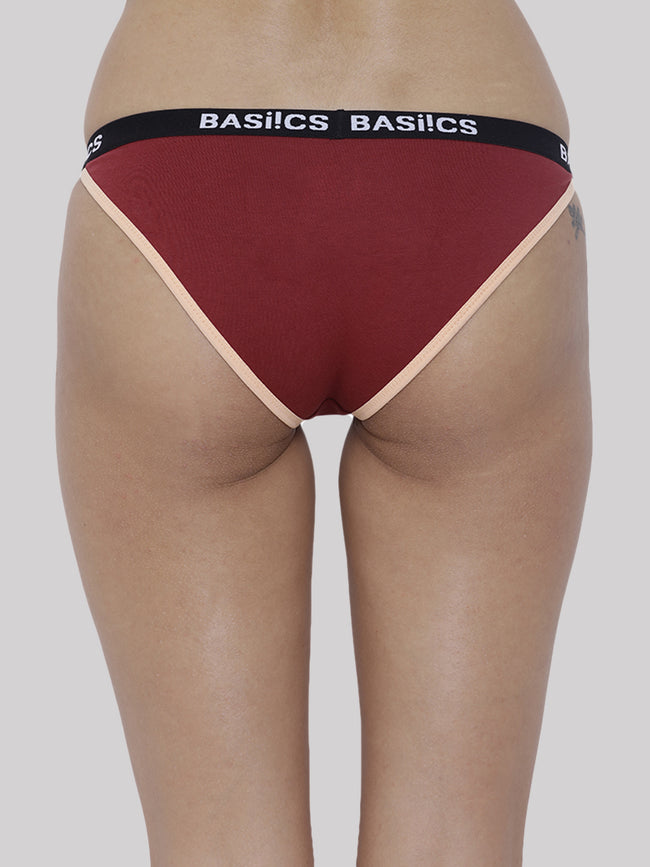 Women Moda Fashionable Brief Panty Pack of 3