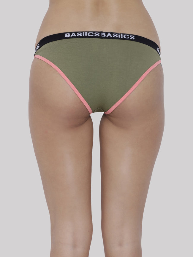 Women Moda Fashionable Brief Panty Pack of 6