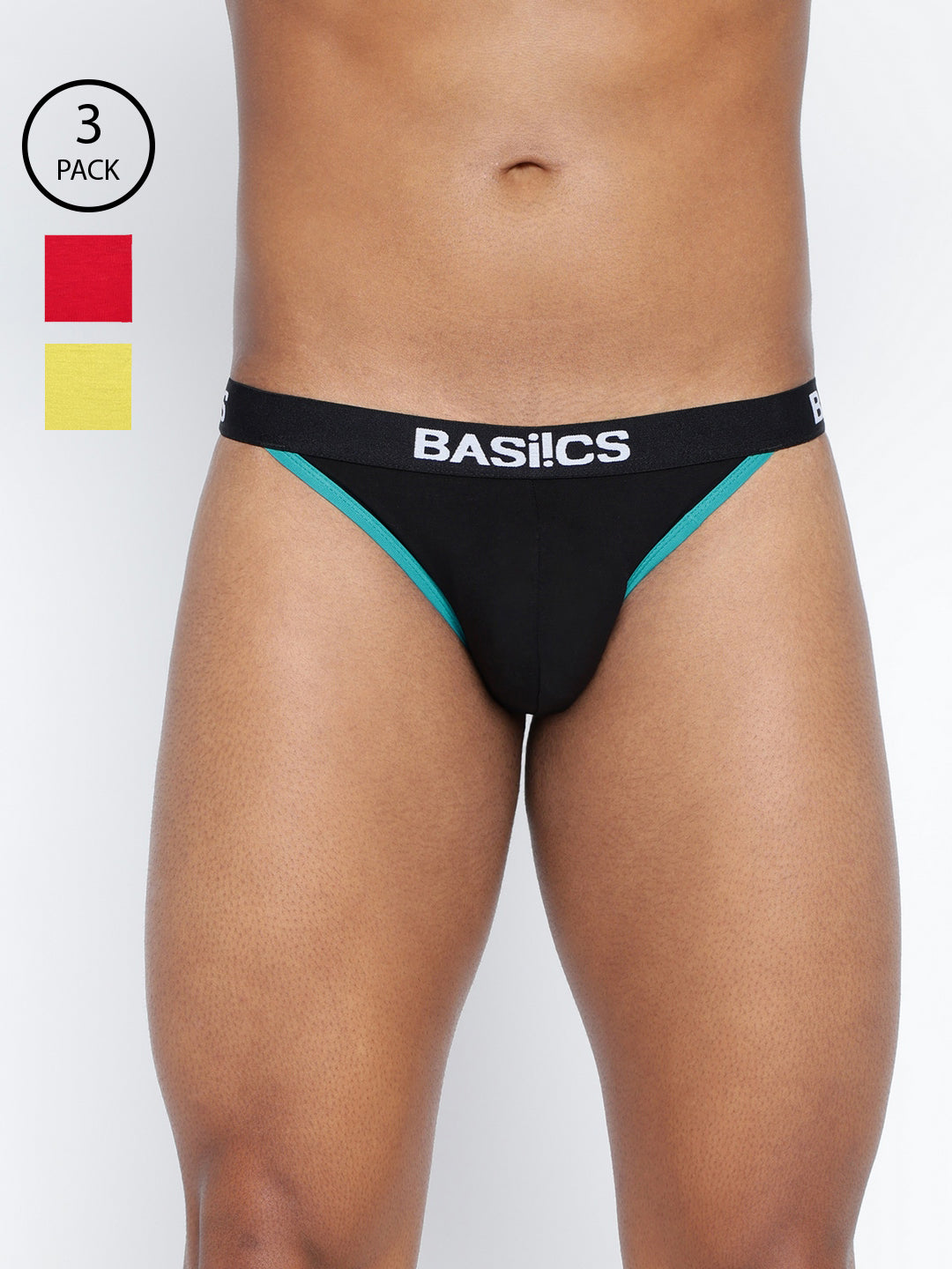Men Thigh High Brief Pack of 3