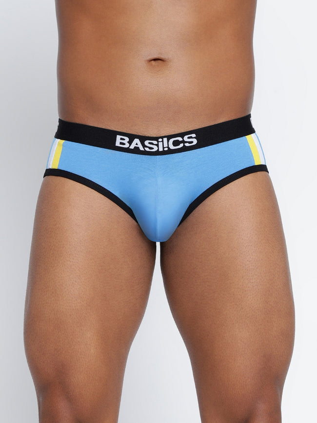 Men Double Striped Brief